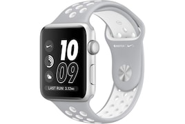 Apple Watch Nike+ Smartwatch (Silver/White Strap, 38mm)
