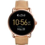 Fossil Q Wander Smartwatch (Light Brown Strap, 45mm)