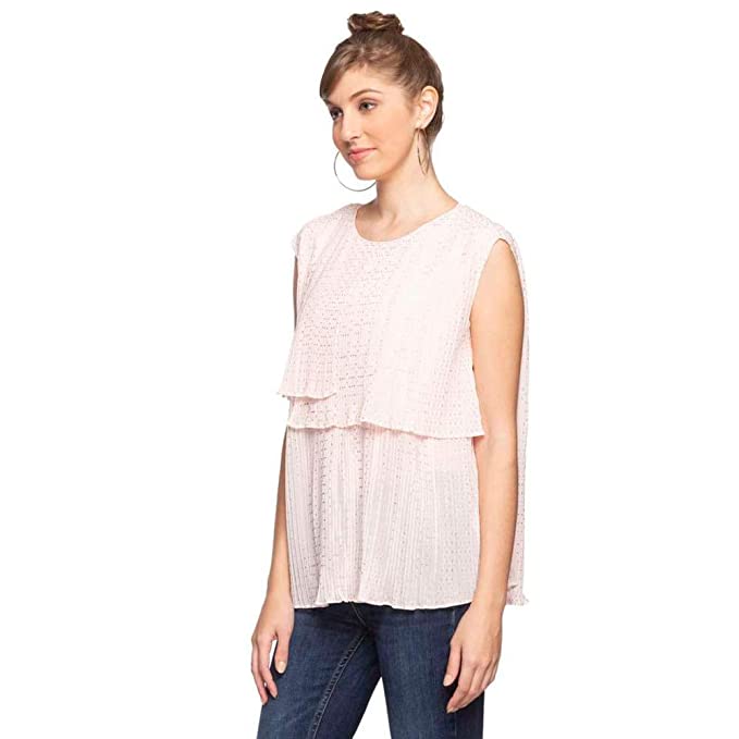 VERO MODA Womens Round Neck Dot Pattern Top - Image 3