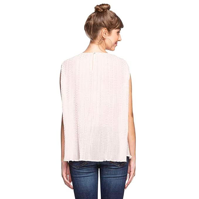 VERO MODA Womens Round Neck Dot Pattern Top - Image 2