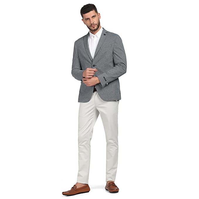 blackberrys Structured Polyester Cotton Slim Fit Mens Casual Wear Jacket - Image 3