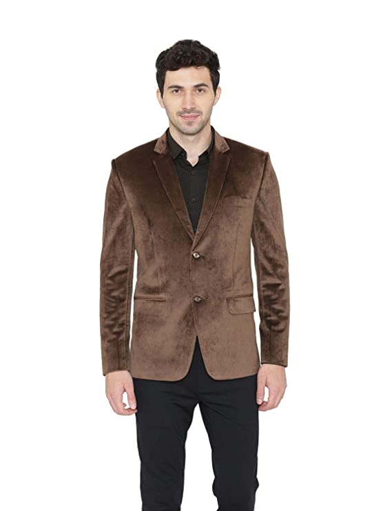 WINTAGE Men's Regular Fit Notched Lapel Blazer