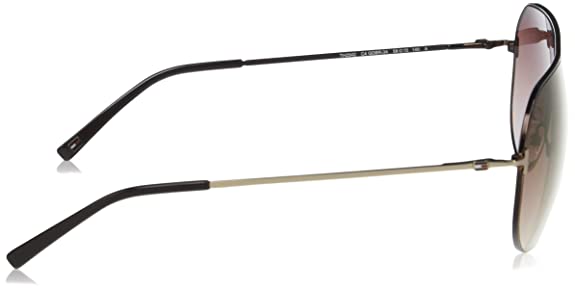 Tommy Hilfiger Gradient Aviator Unisex Sunglasses 2542 N I Gdbr-34 C4 58 S |58| Brown Colour Lens - Image 3