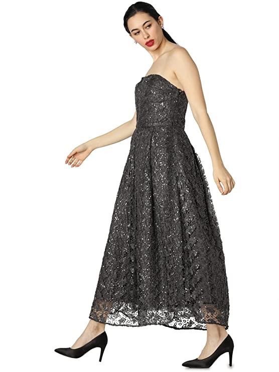 VERO MODA Women's Cotton A-Line Midi Dress - Image 3